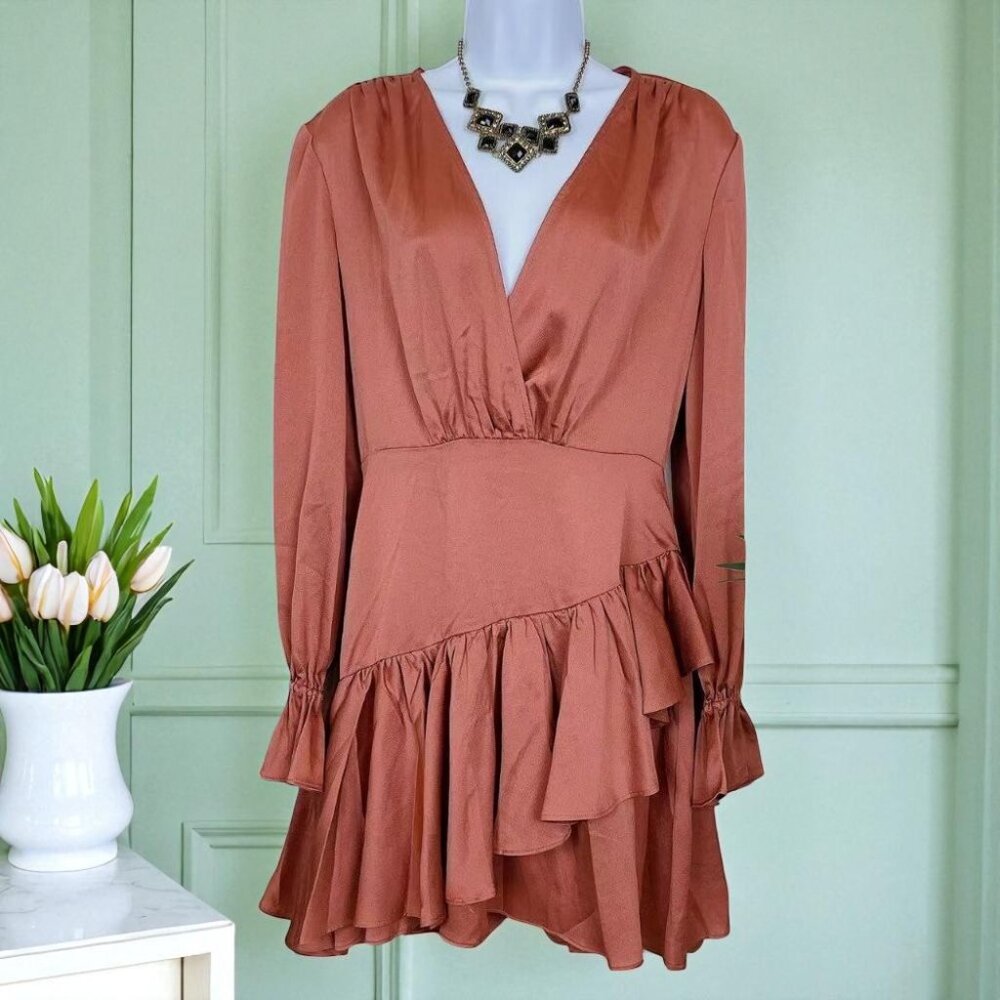 NWT BELLEVUE THE LABEL CAMELLIA MINI DRESS - Picture 2 of 5